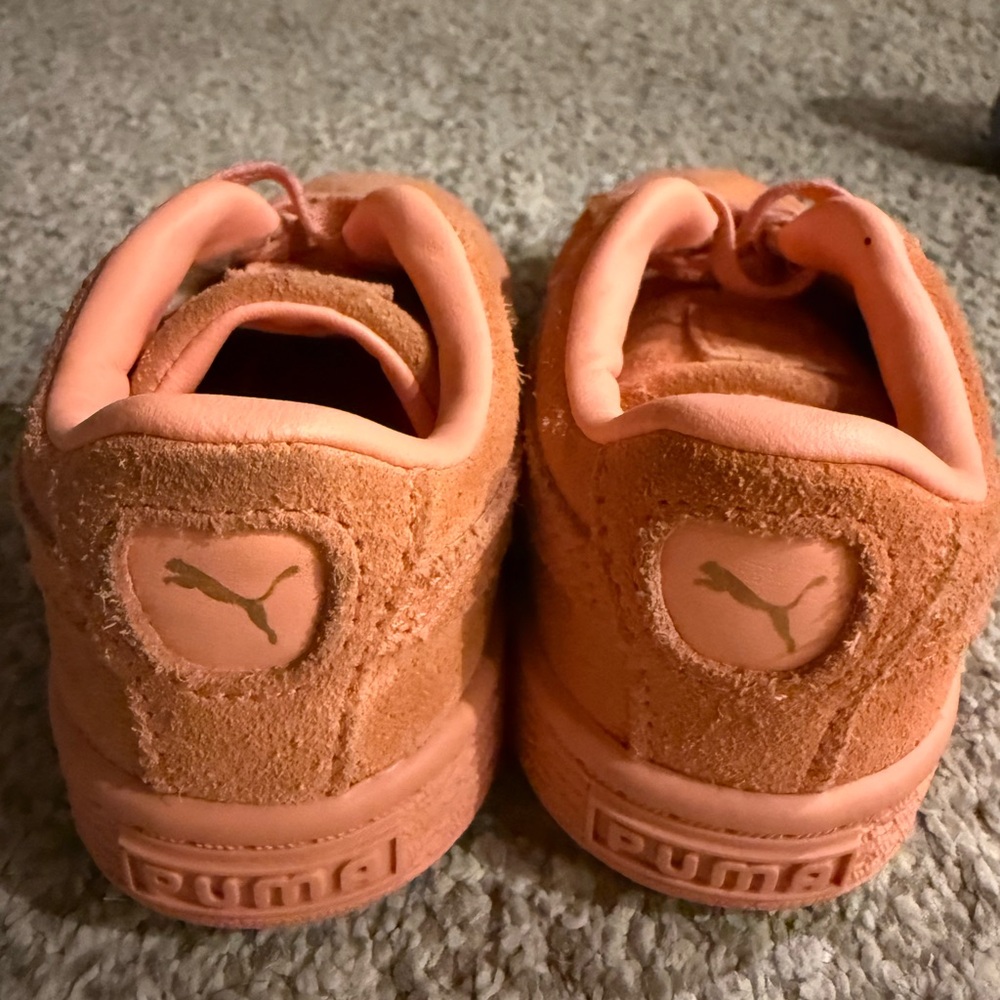 Puma Kids Sneakers - Coral Suede - Picture 5 of 13
